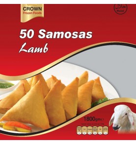 50 Samosas artisanales à l'agneau